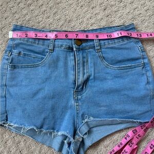 Xs High waitst Blue Denim Women's hot Shorts